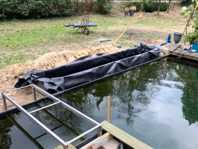 vijver-bouwen Installatietechniek vijver bij pardytec